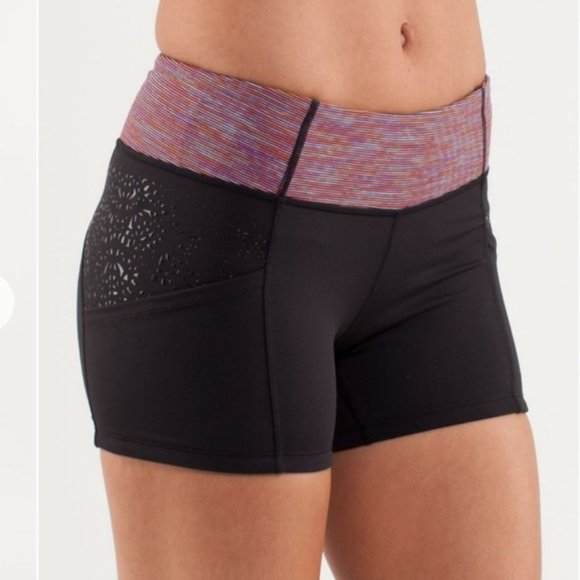 Lululemon Run Shorty Shorts Wee Are From Space